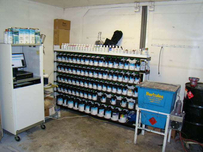 Martin Senour paint system